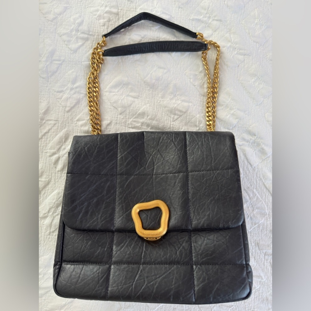 Songmont Large Chocolate Bag - Onyx